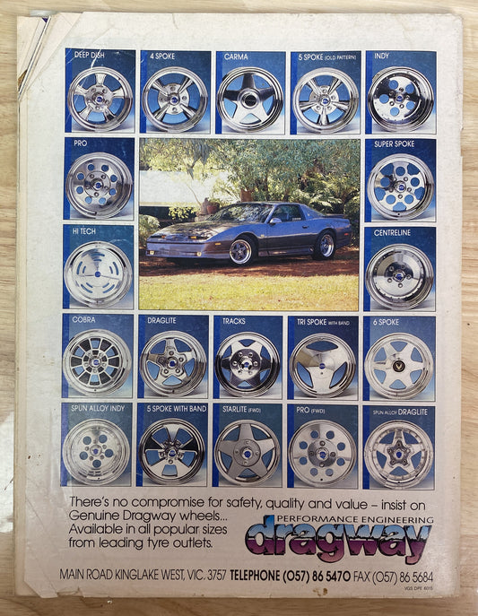 Australian Street Rodding June 1992 No. 84 Vintage Magazine In OK Condition