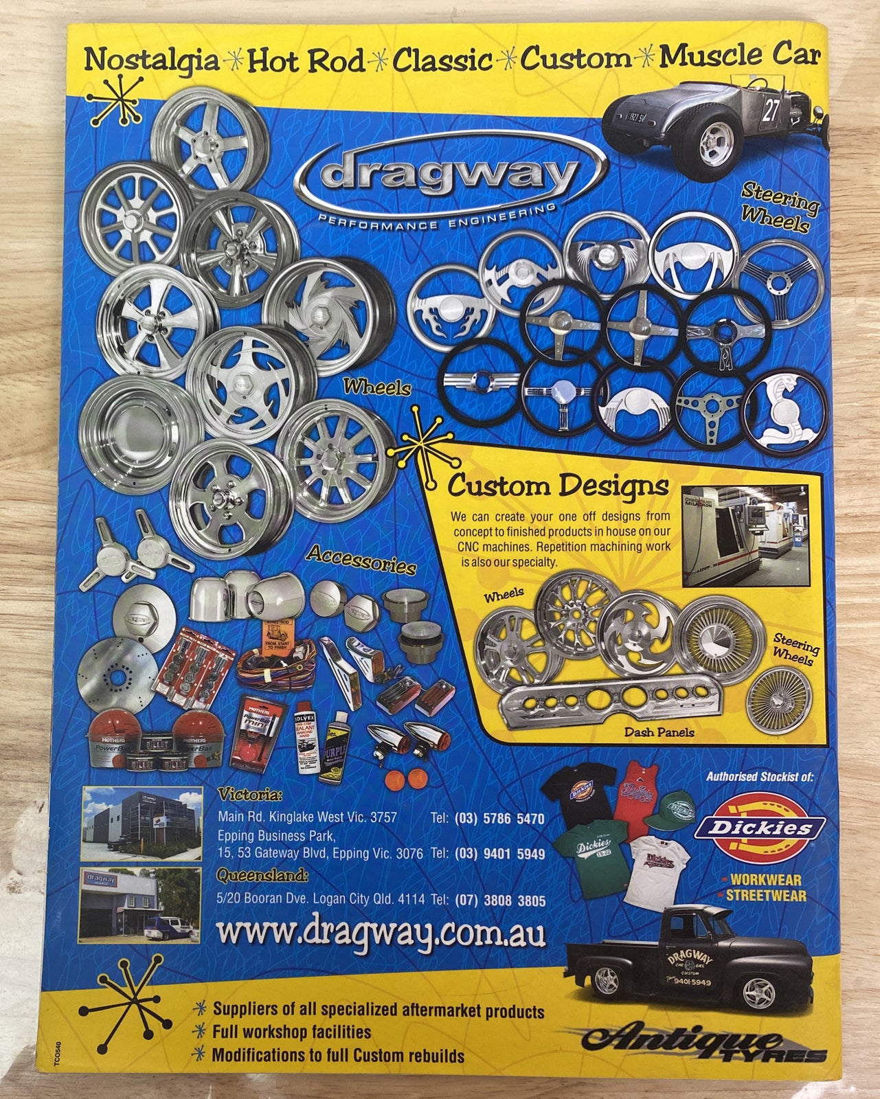 Cruzin March 2008 Issue 89 Magazine Vintage In Good Condition