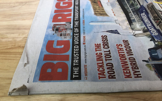 Big Rigs Newspaper Magazine 2018 Edition 3 In OK Condition