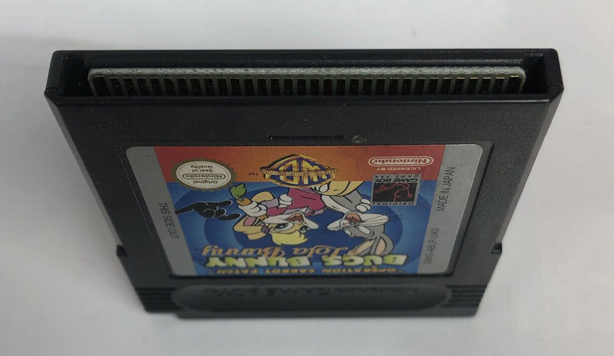 3046 Bugs Bunny & Lola Bunny Operation Carrot Patch Nintendo Gameboy Cart Only