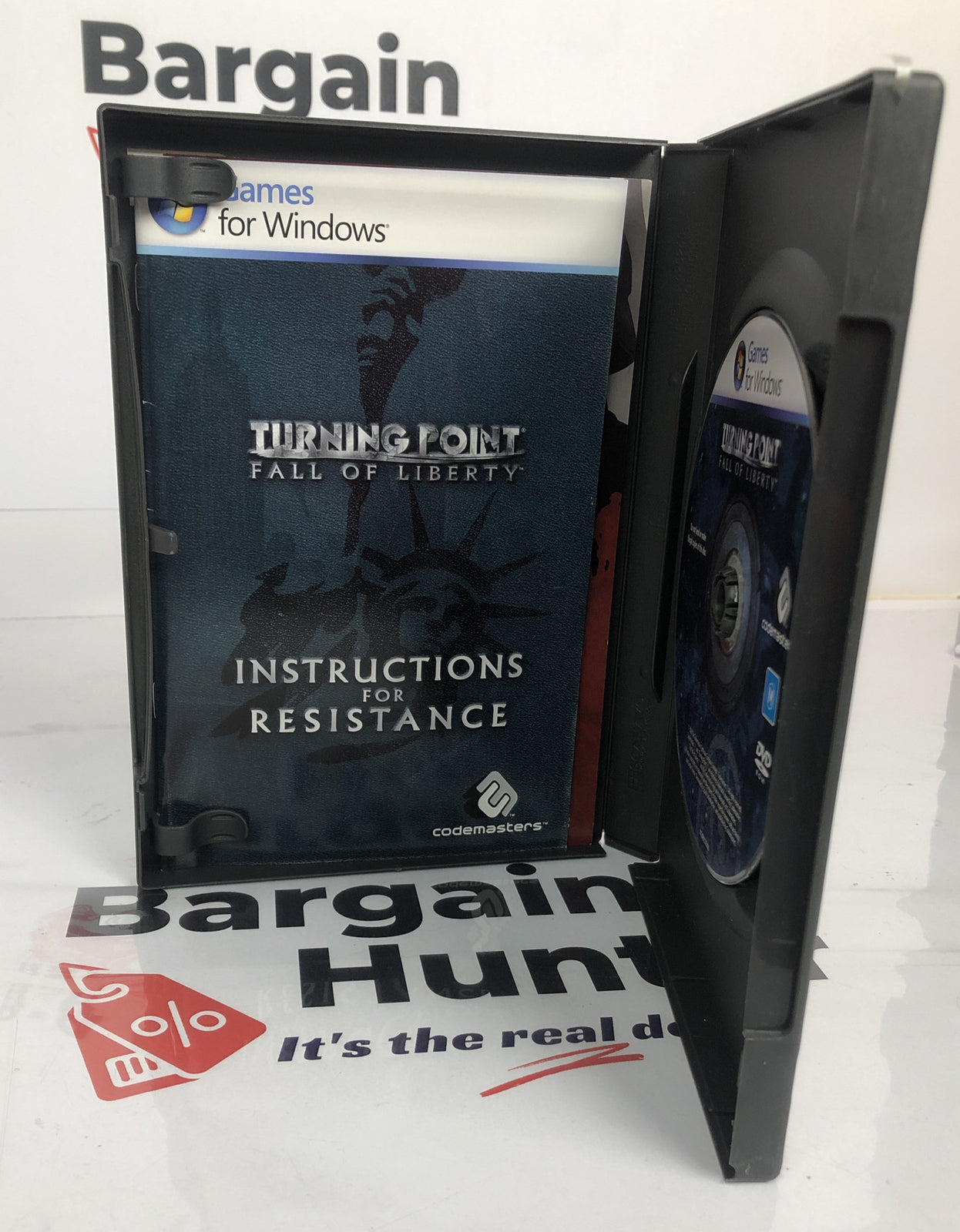 2537 Turing Point Fall Of Liberty For PC complete Game In Good Condition