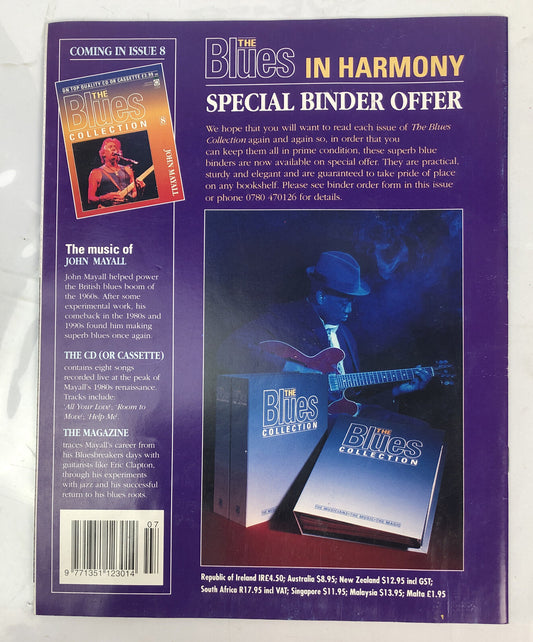 The Blues Collection Issue 7 Music Magazine In Good Vintage Condition