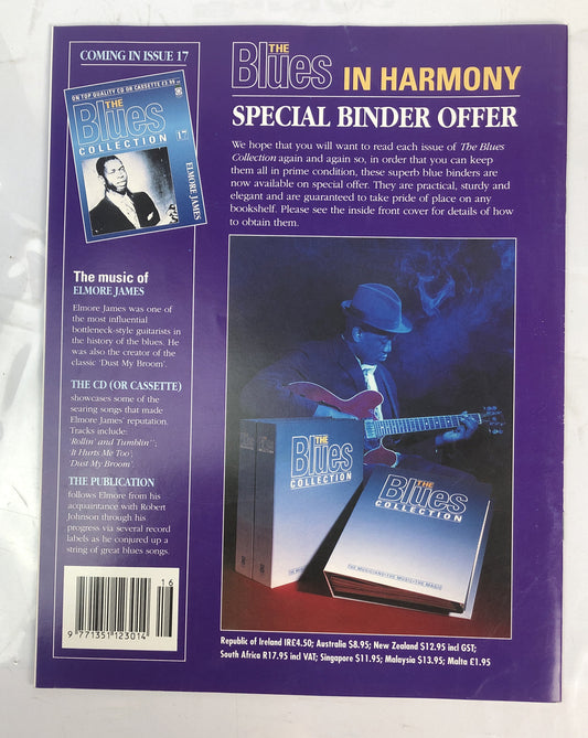 The Blues Collection Issue 16 Music Magazine In Good Vintage Condition