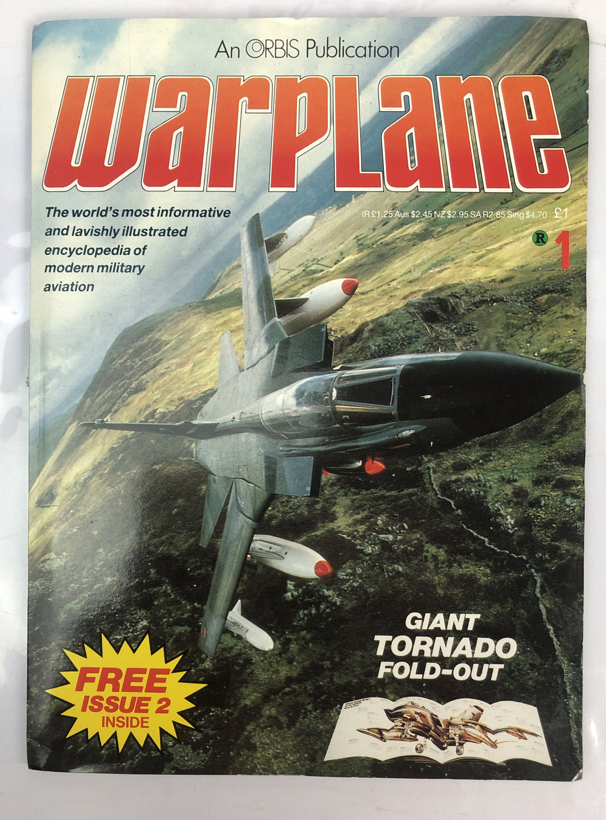 Warplane Issue 1 & 2 Magazine In Good Condition