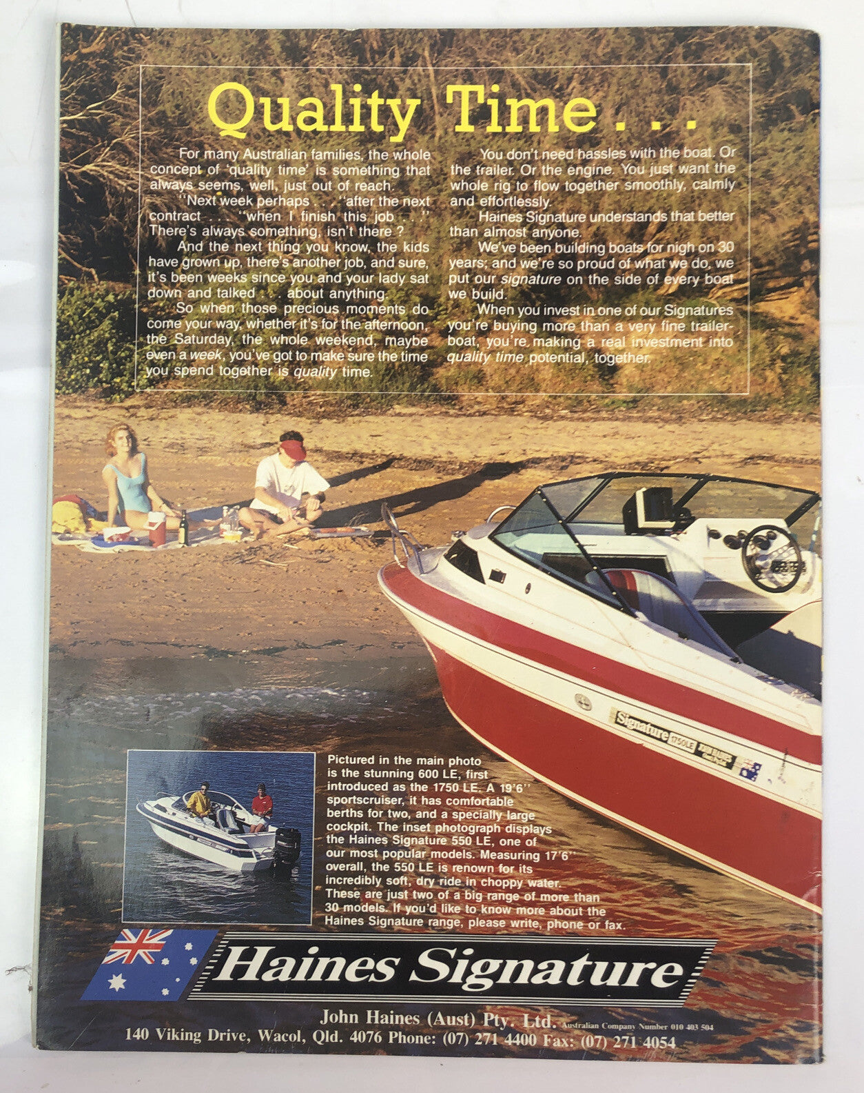 Trailer Boat Fisherman Magazine July 1992 In Good Condition