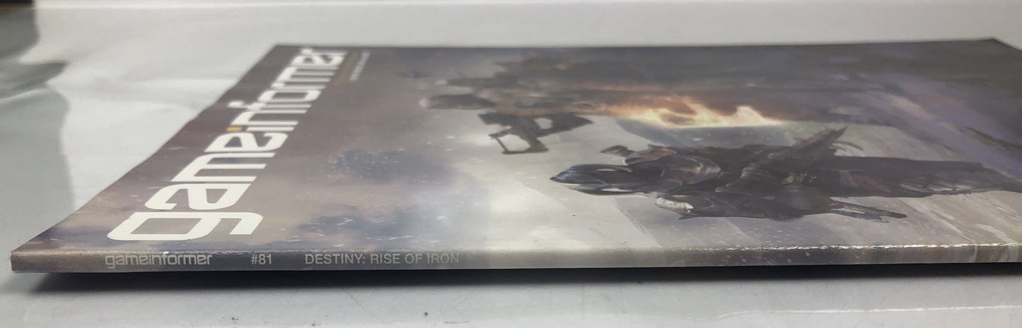 Game In Former Issue No. 81 Destiny: Rise Of Iron Magazine