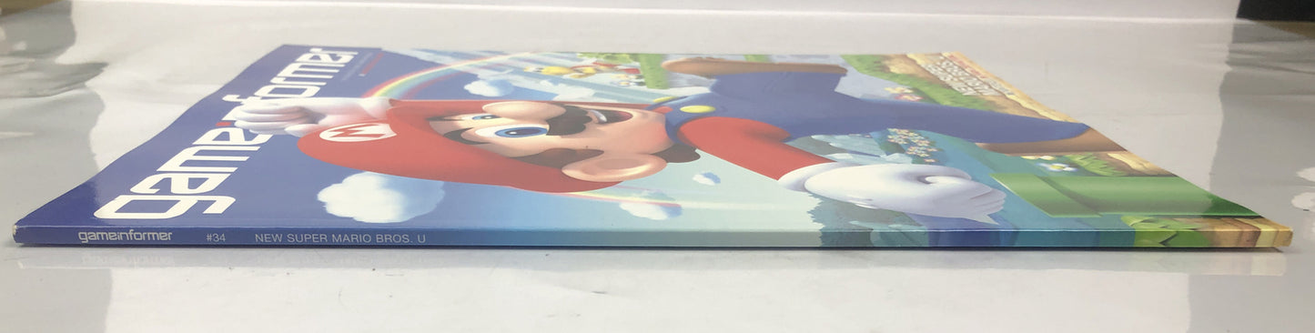 Game In Former Issue No. 34 New Super Mario Bros. U Magazine