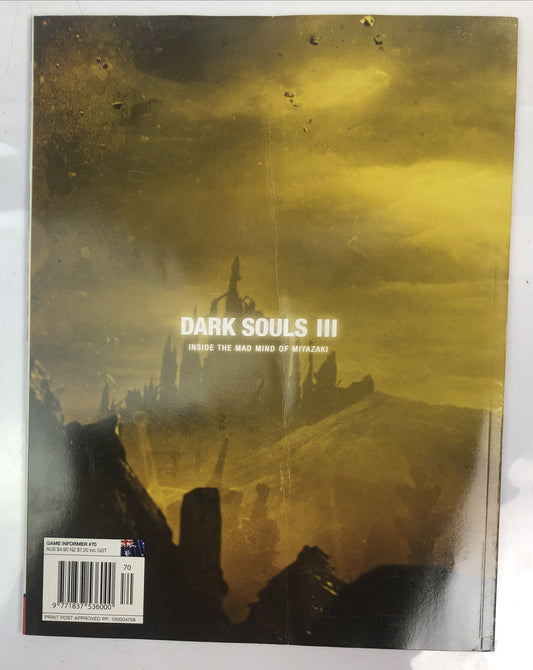 Game In Former Issue No. 70 DDark Souls III Magazine