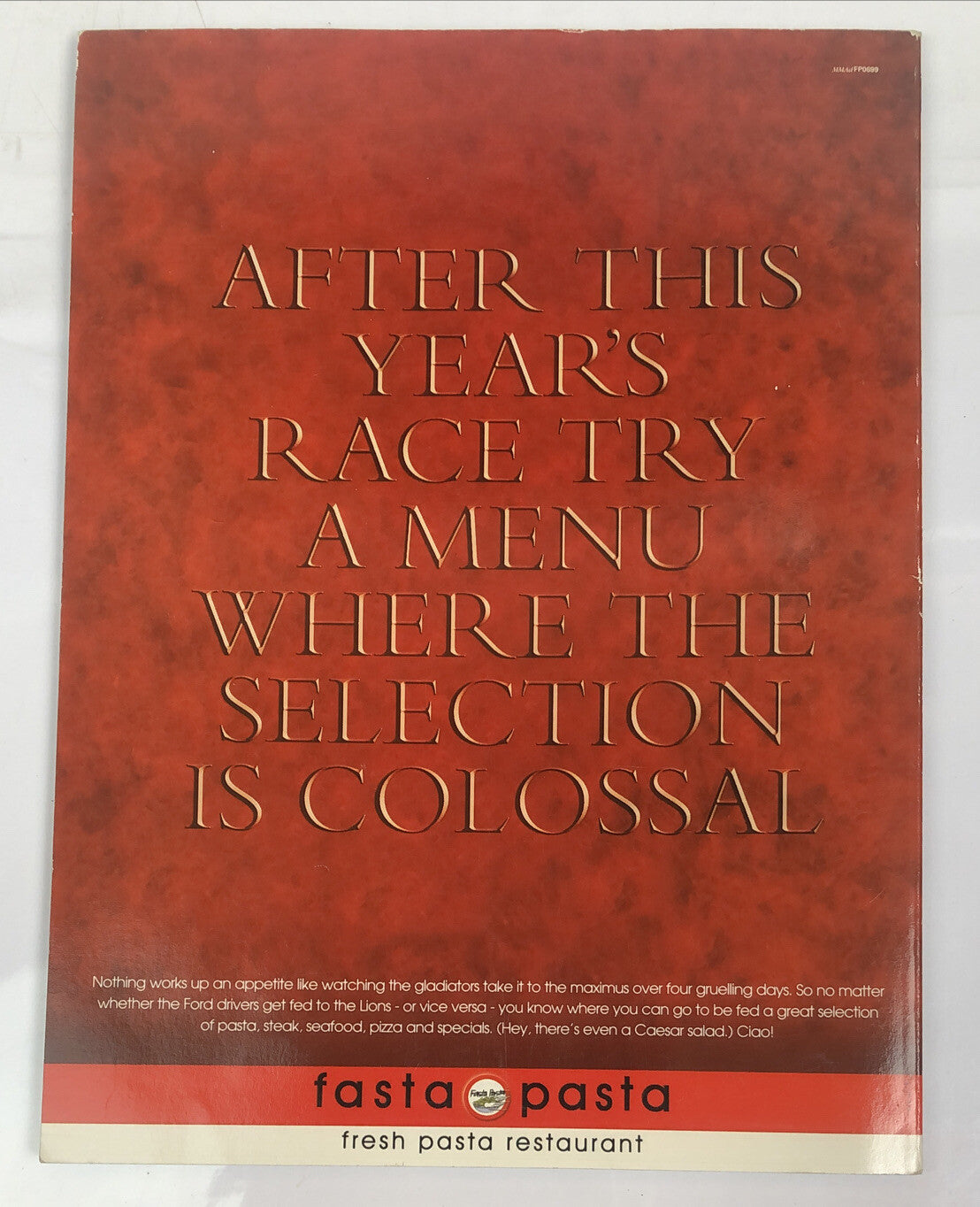 V8 Clipsal 500 Adelaide 2004 Offical Program Vintage Magazine In Good Condition