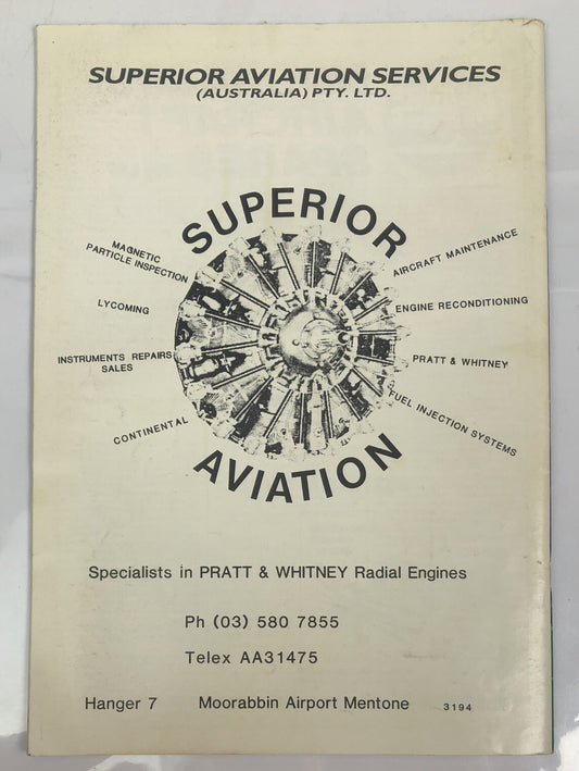 Australian Air Sport February 1985 Magazine In Good Condition