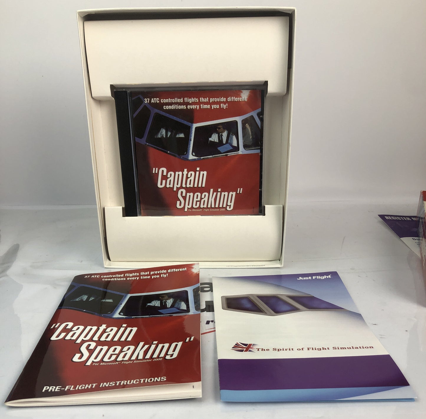 2784 Captain Speaking PC complete Game In Good Condition
