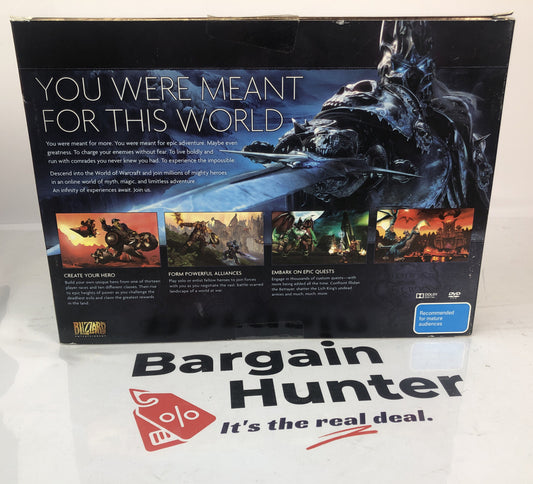 3084 World Of Warcraft PC complete Game In Good Condition