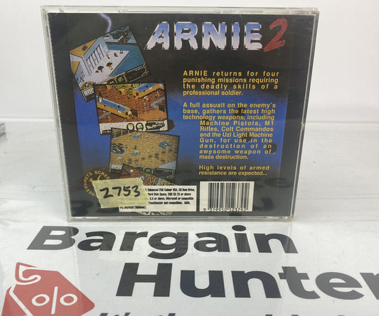 2753 Arnie 2 PC Game Only In Good Condition