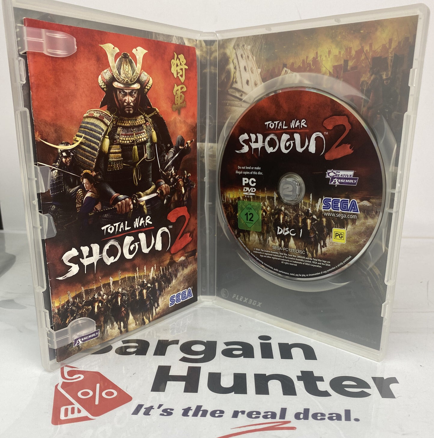 3056 Total War Shogun 2 PC complete Game In Good Condition