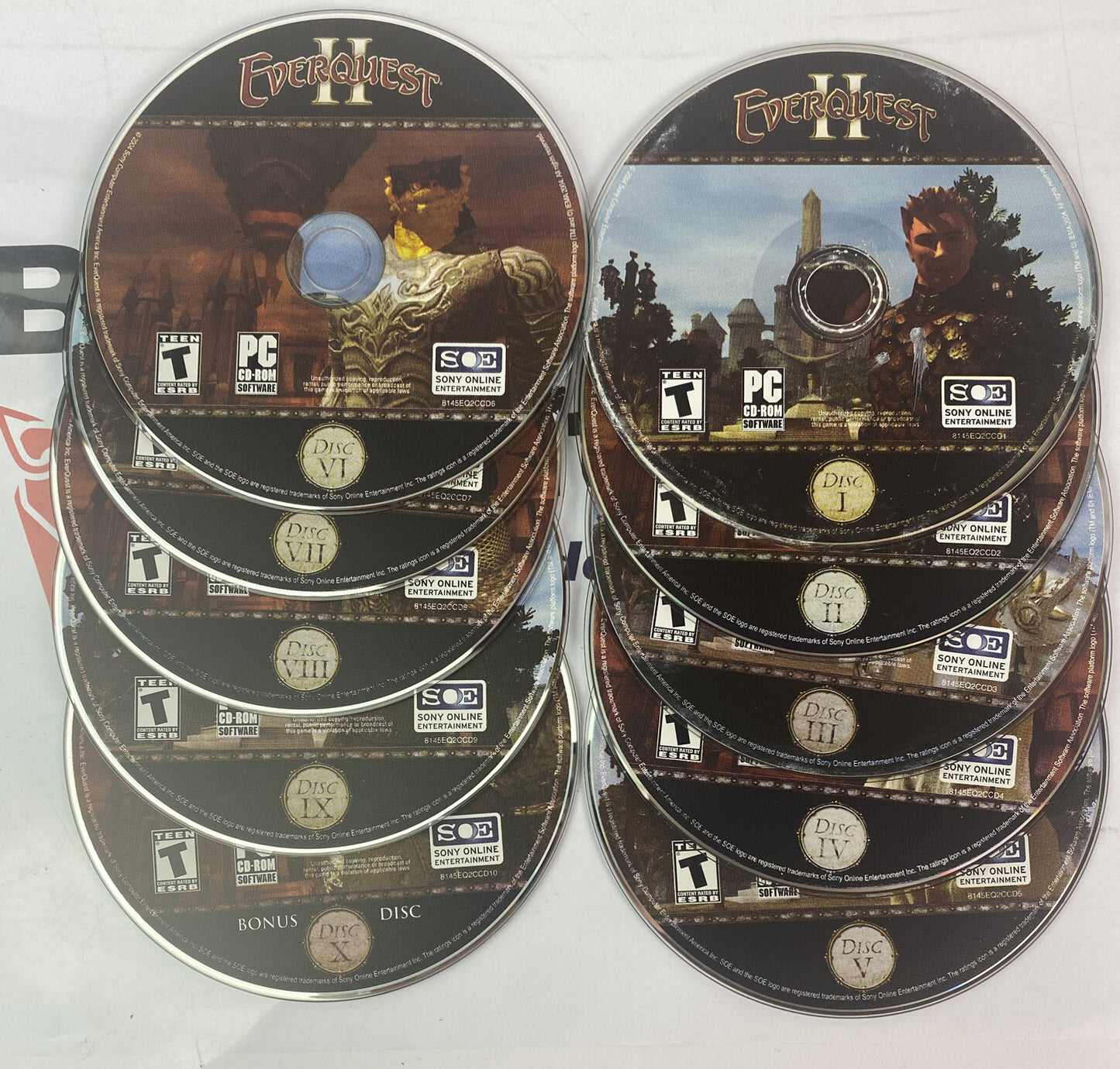 2591 Ever Quest 2 PC Game Only In Good Condition