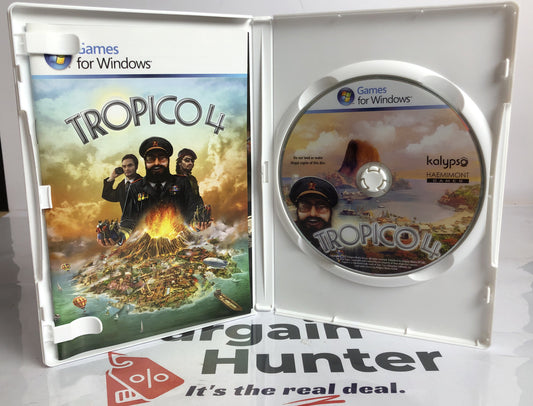 3107 Tropico 4 For PC Complete In Good Condition