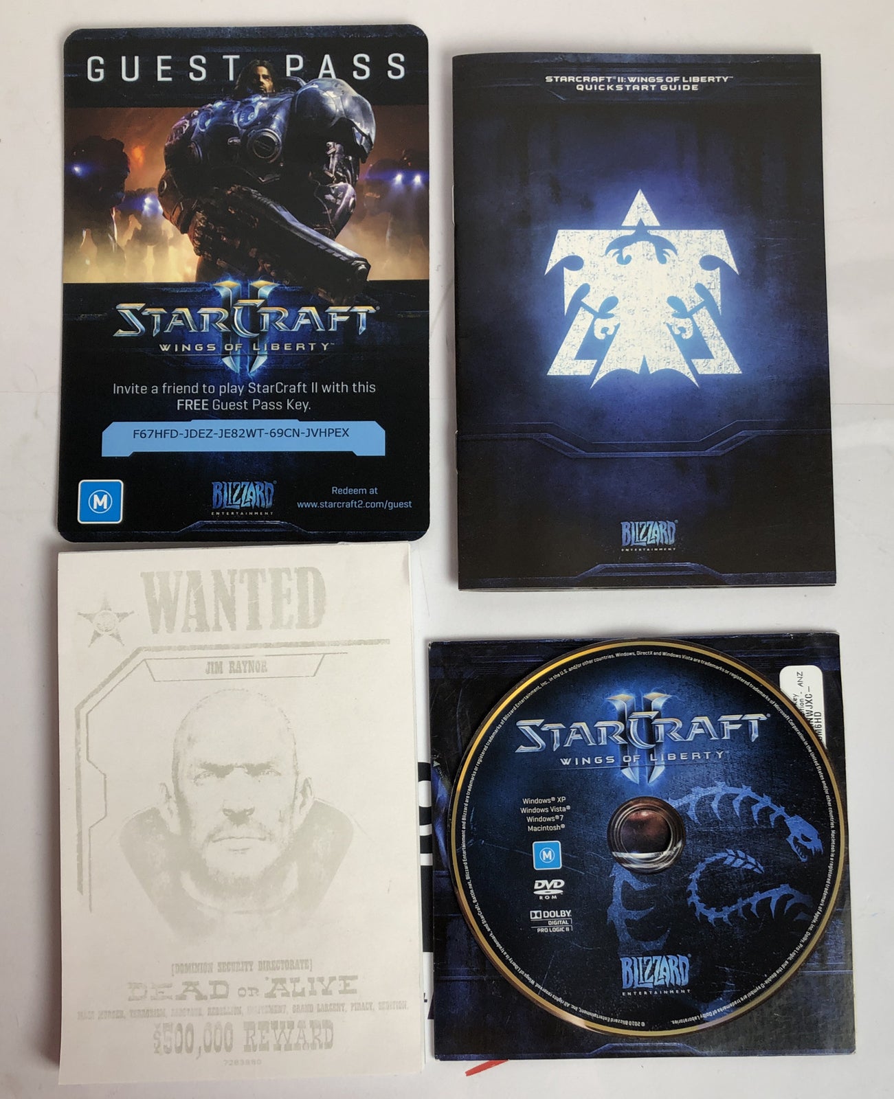 3112 StarCraft Wings Of Liberty For PC Complete In Good Condition