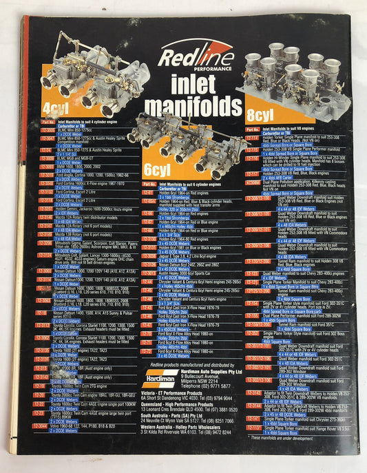 Australian Classic Car September 2001 Magazine Vintage In Good Condition