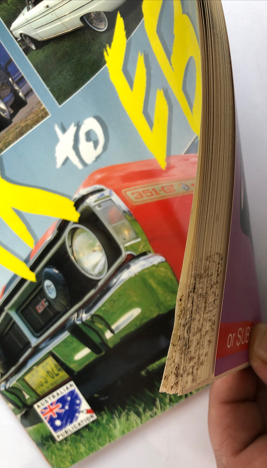 Flight Of The Falcon XK To EB Magazine Vintage In Poor Condition