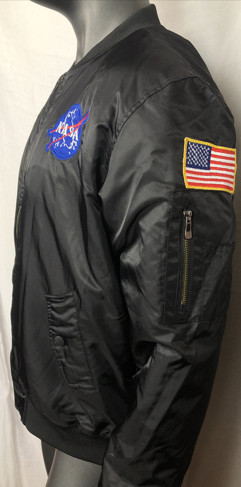 Asstseries Militare NASA Long Sleeve Jumper Size L In Good Condition F65