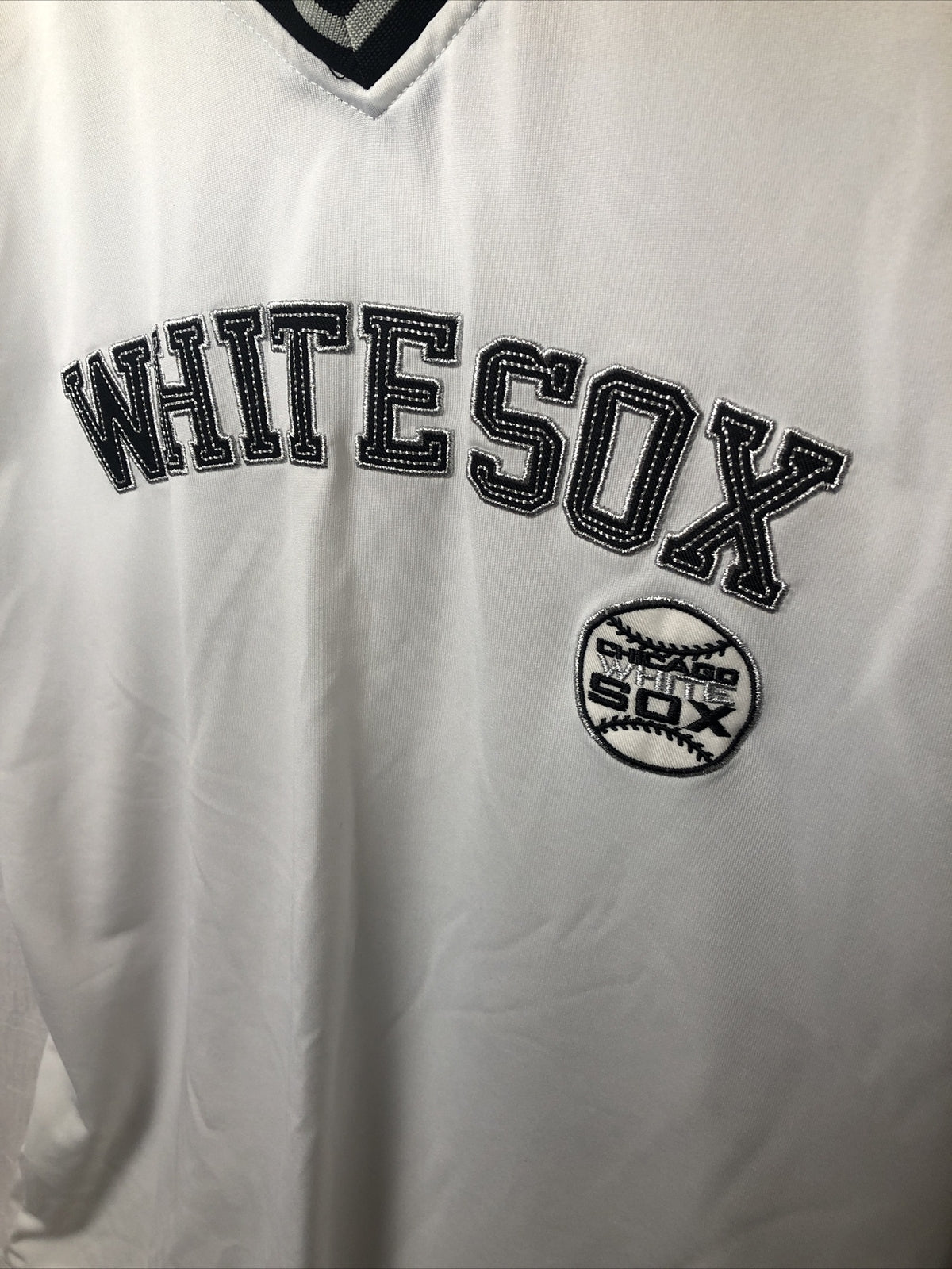 Chicago White Sox Baseball Short Sleeve Jersey Size 8 In Good Condition F135