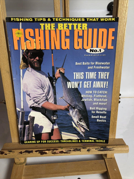 The Better Fishing Guide No.1 Magazine Vintage In Good Condition