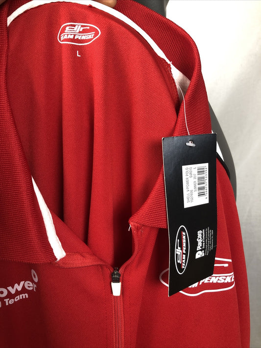 D J R Team Penske Short Sleeve Shirt Size L Brand New With Tags F248