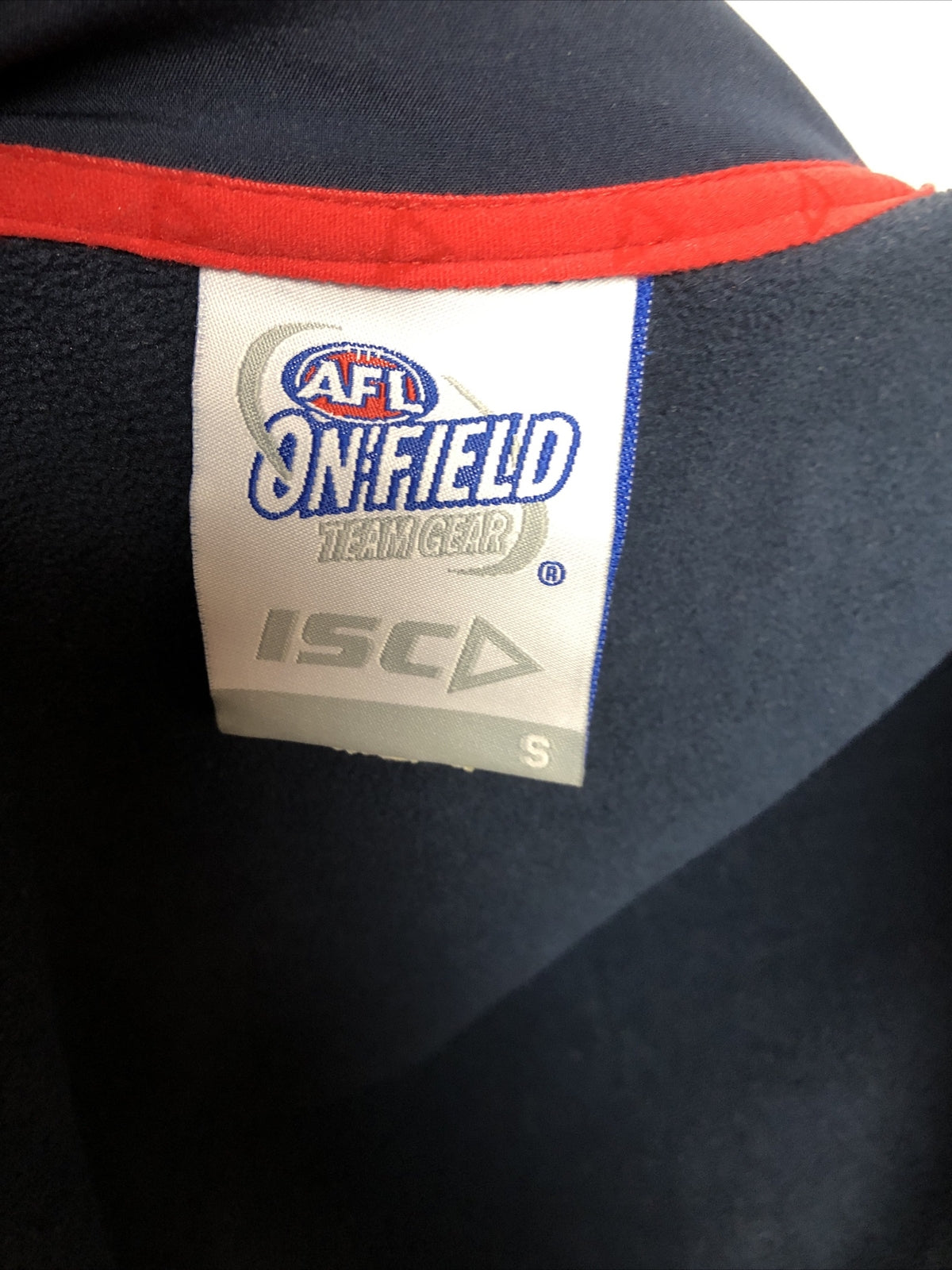 AFL Adelaide Crows Team Long Sleeve Jacket Size S In Good Condition F228
