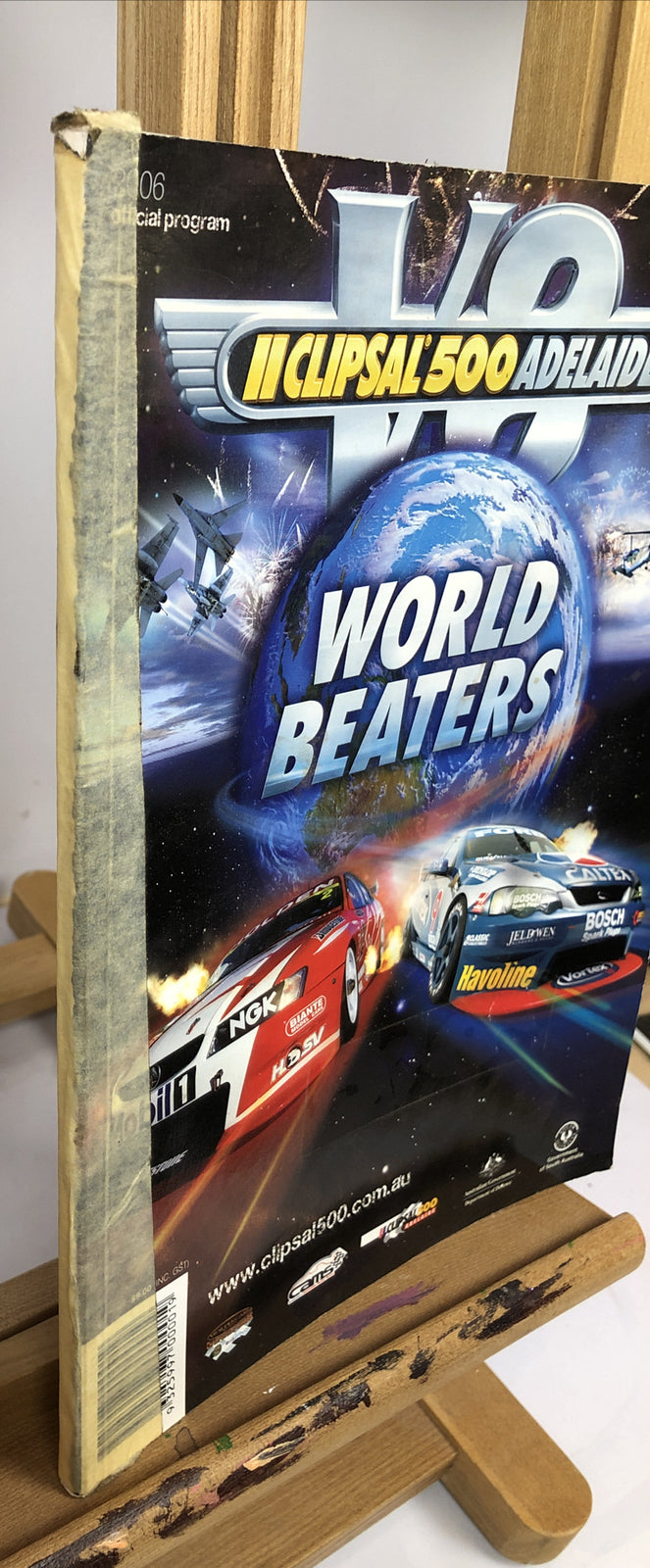 V8 Clipsal 500 Adelaide 2006 Program Vintage Magazine In Acceptable Condition