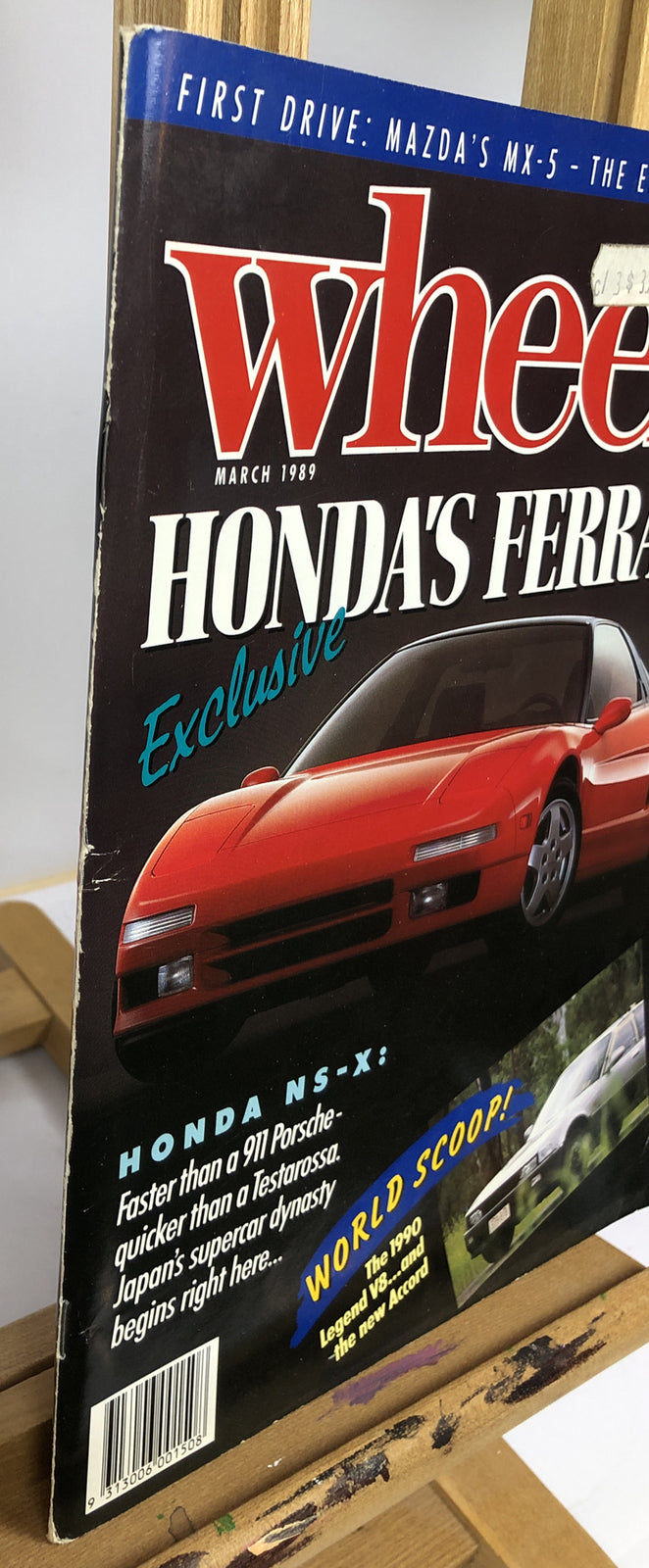 Wheels March 1989 Vintage Magazine In Good Condition