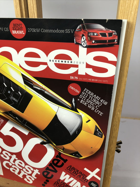 Wheels December 2009 Vintage Magazine In OK Condition