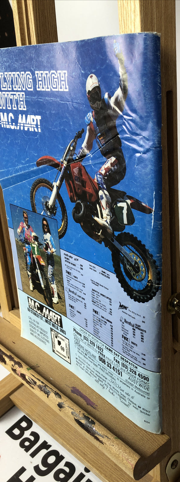 Motocross And Dirt Bike Vol. 1 No. 3 Magazine In OK Condition