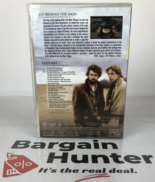 C603 Star Wars Trilogy Bonus Material DVD region 4