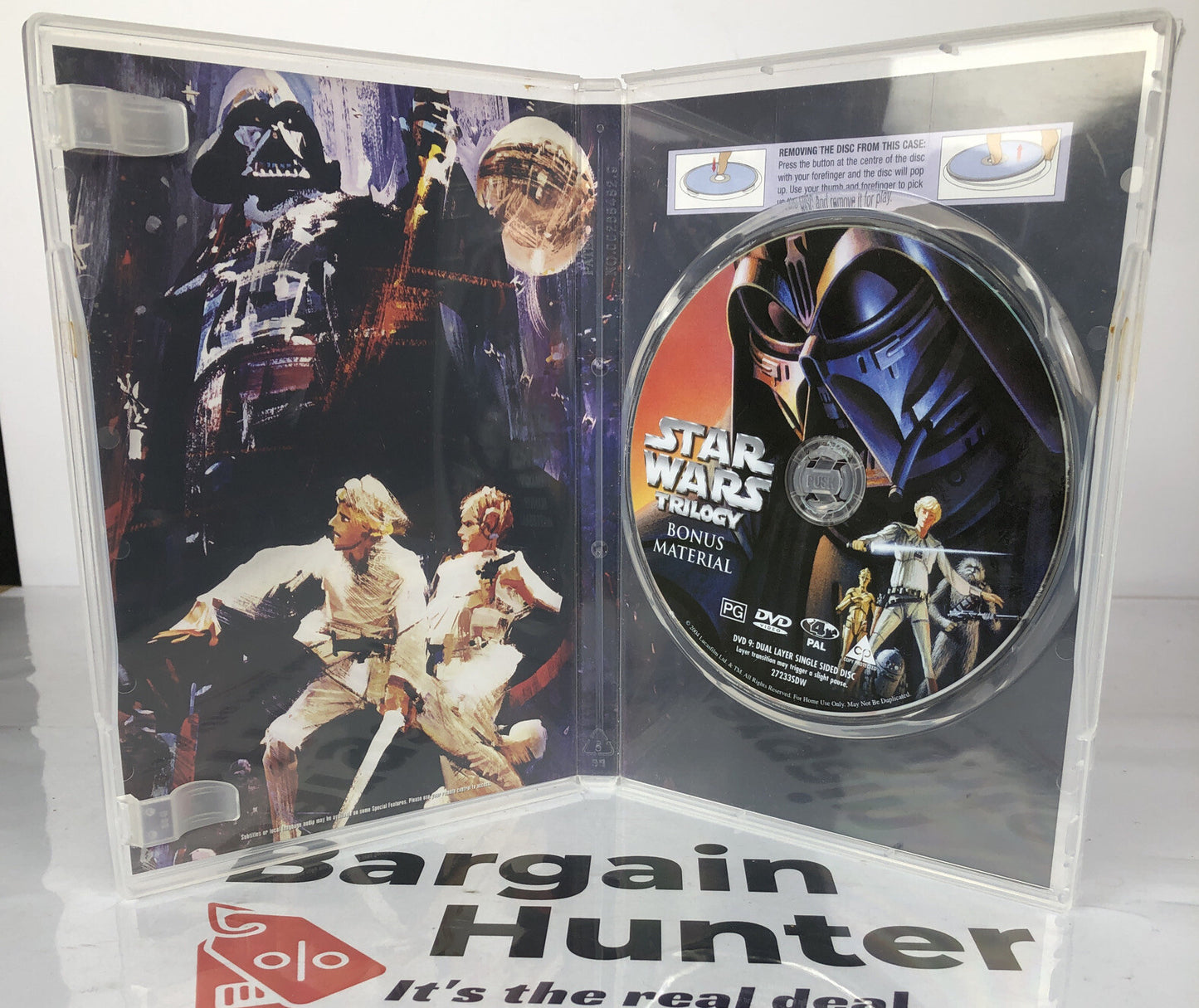 C603 Star Wars Trilogy Bonus Material DVD region 4