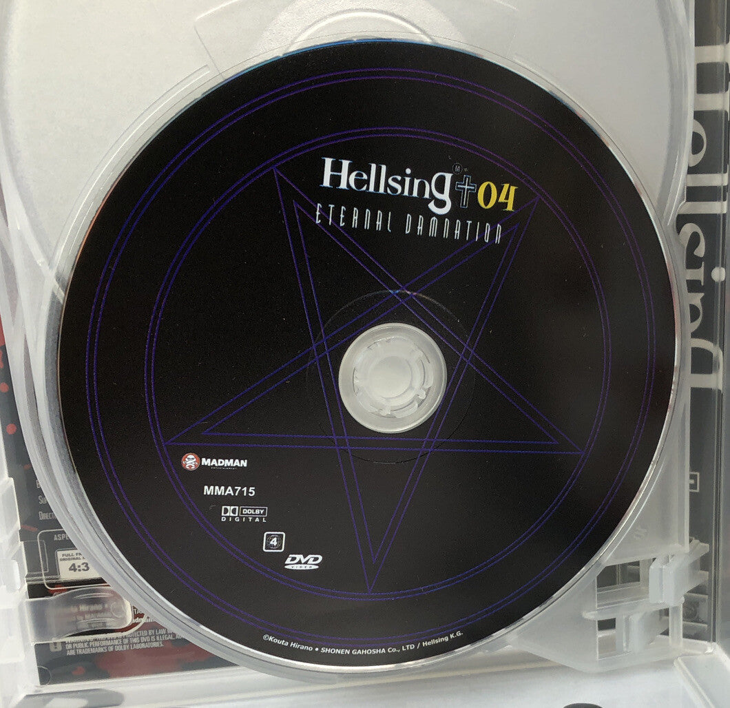 C621 Hellsing Completion Collection 4-Disc Collection DVD region 4