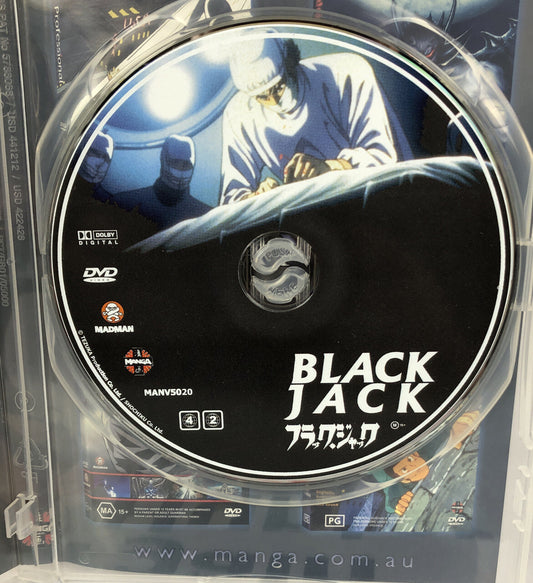 C618 Black Jack Madman DVD region 4