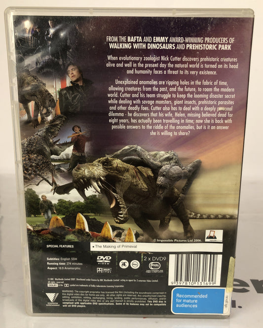 C586 Primeval The Complete Frist Season 2-disc DVD region 4