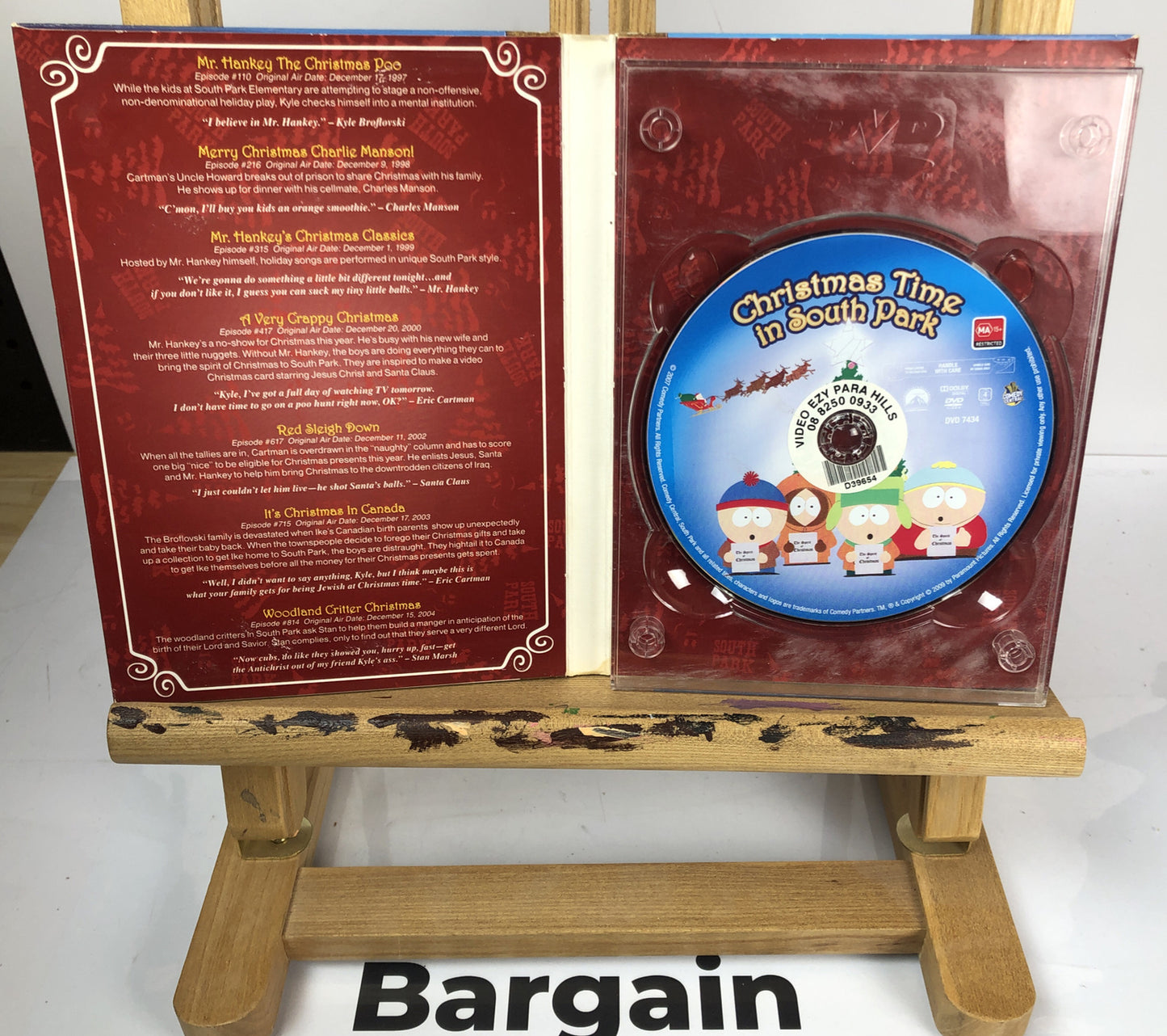 C580 Christmas Time In South Park DVD region 4