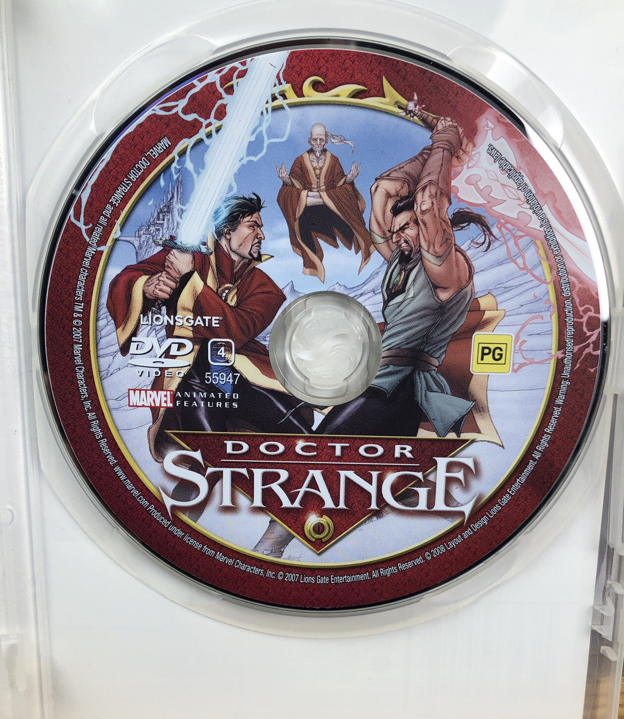 C558 Marvel Animated Features Doctor Strange DVD region 4