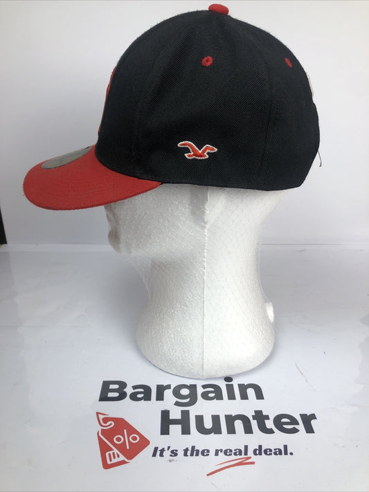 F146 New Yorks Yankees Black Baseball Cap In Good Condition Adjustable Sizing