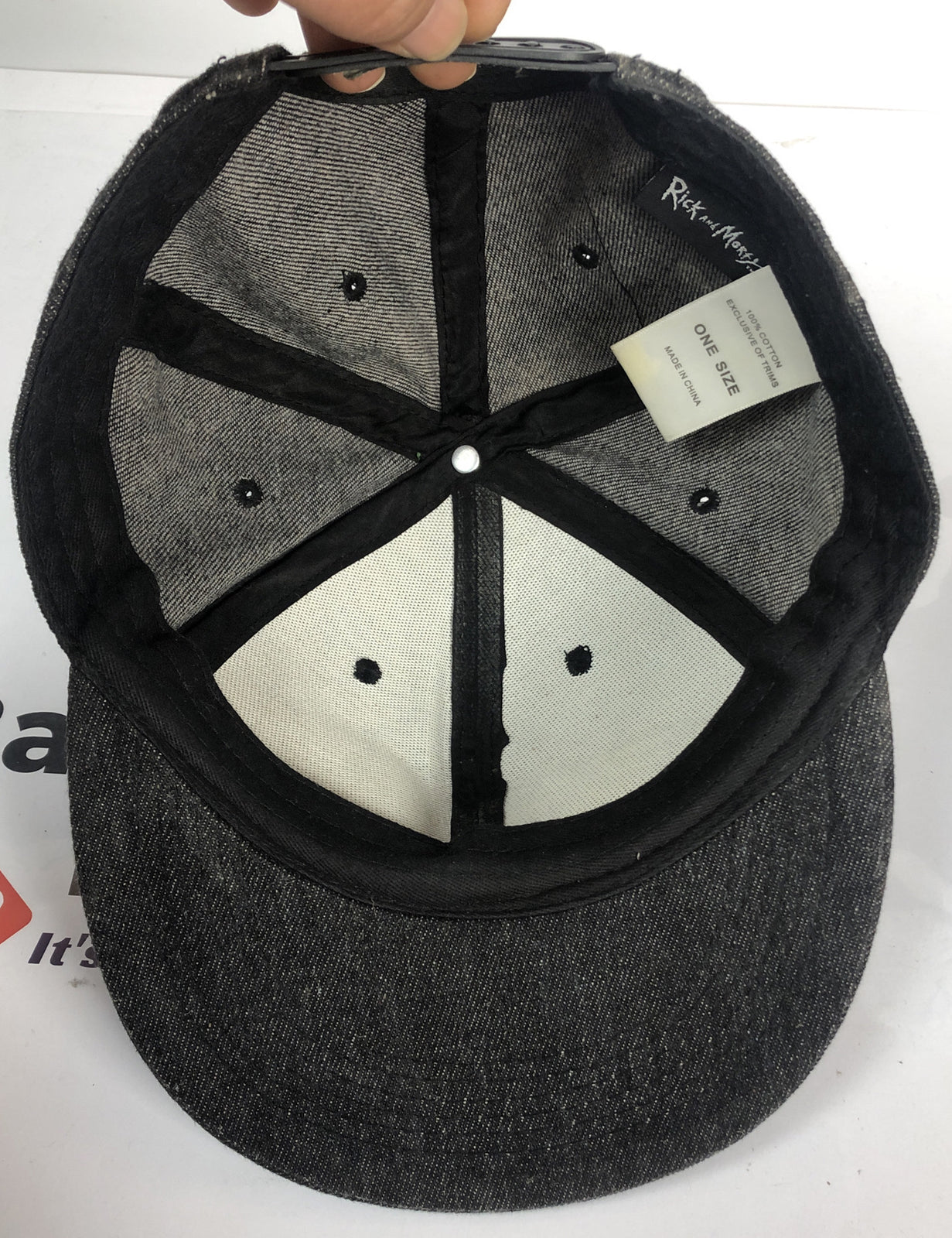 F330 Rick And Morty Get Schwifty Cap / Hat In Good Condition Adjustable Sizing