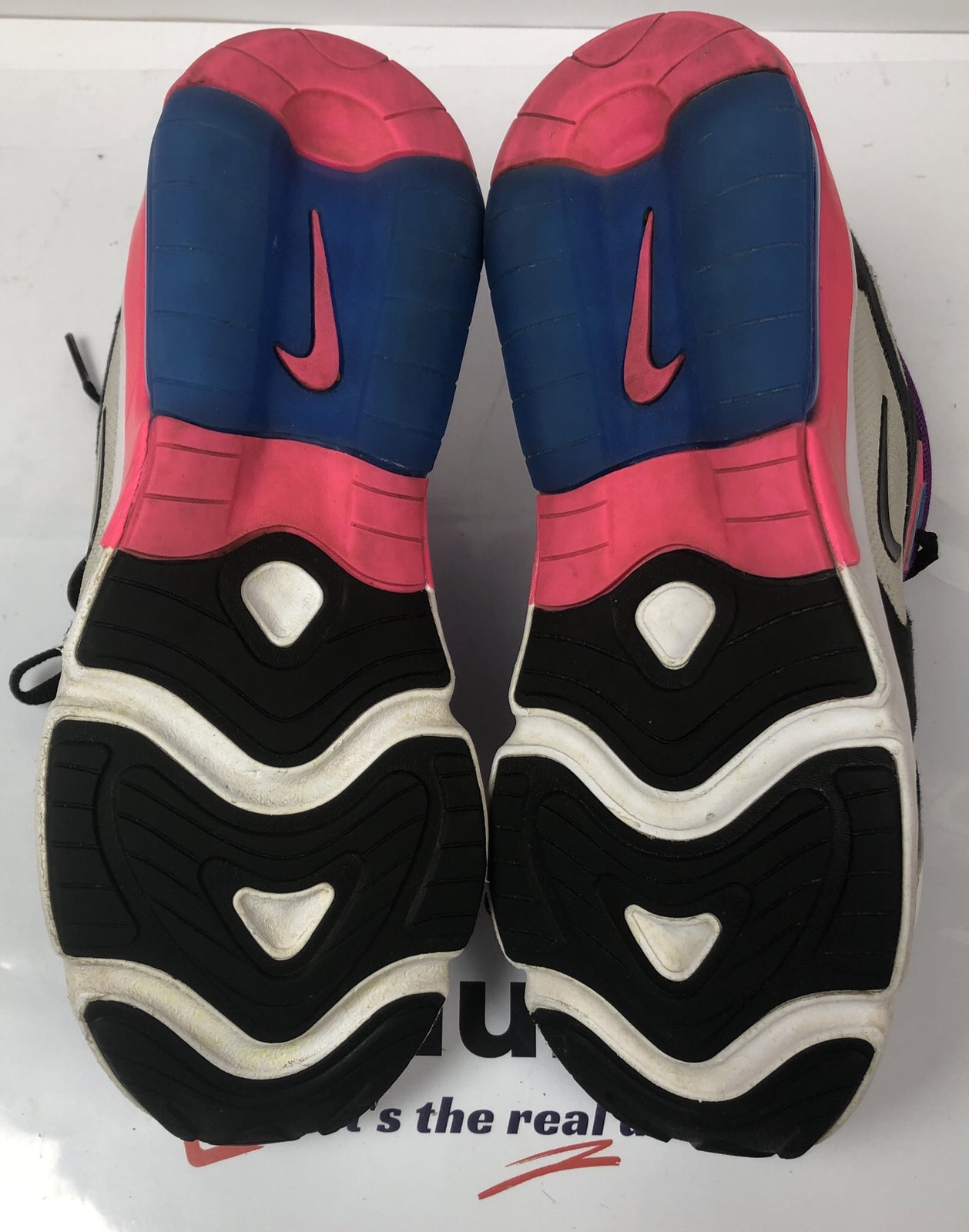 F126 Nike Air Max 200 (GS) AT5630-100 Kids Shoes US 7y UK 6 In OK Condition