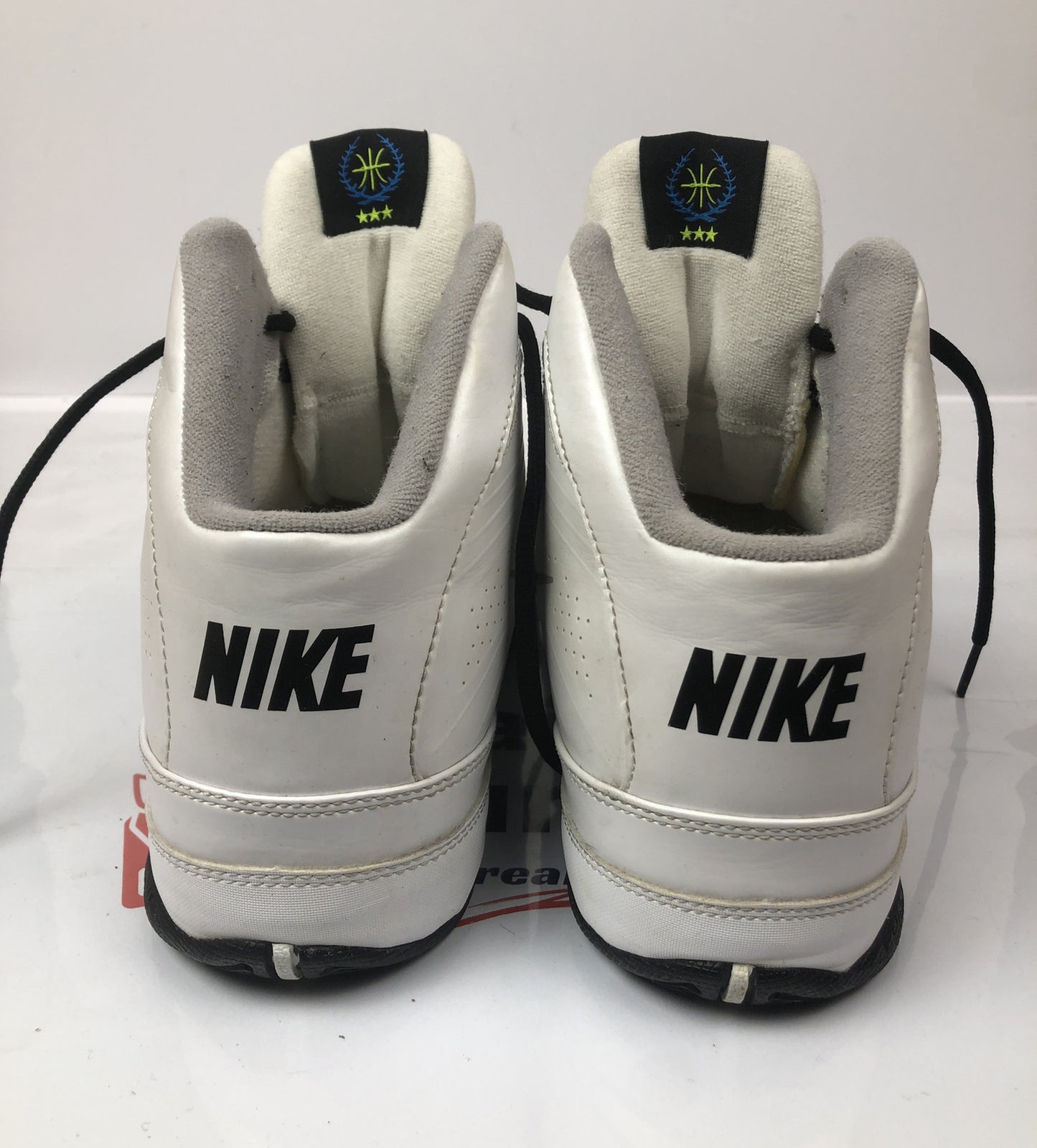 F266 Nike Full Length Air Basket ball 2010 sneakers shoes US 7 UK 6 VGC