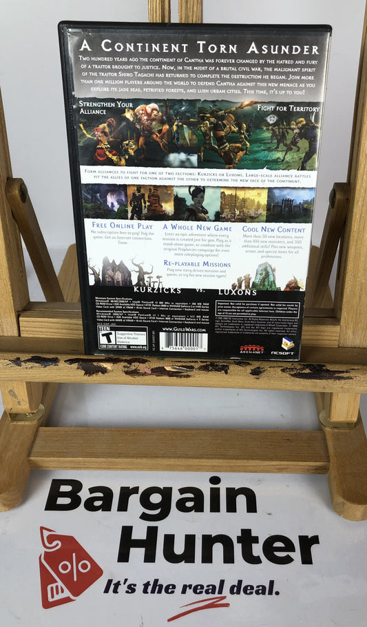 3088 Guild Wars Factions 2 Disc Complete Game In Good Condition