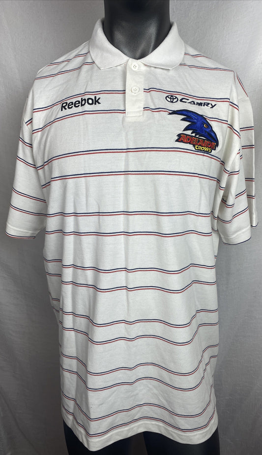 Reebok AFL Adelaide Crows Team Short Sleeve Shirt Size 3XL New With Tag F318