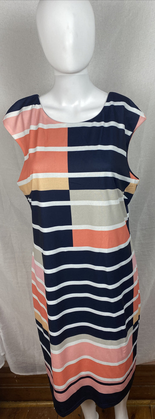 Teaberry Summer Casual Dress Size 14 Brand New With Tags F186