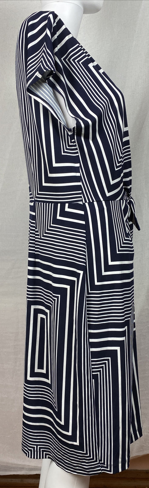 Jacquie Smart Causal Workwear Dress Size M In Good Condition RRP $119 F324