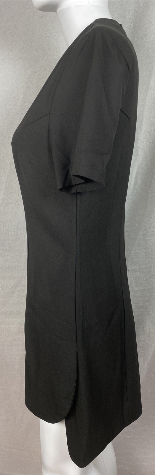 Mika & Gala Black Smart Causal Workwear Dress Size 8 In Good Condition F326