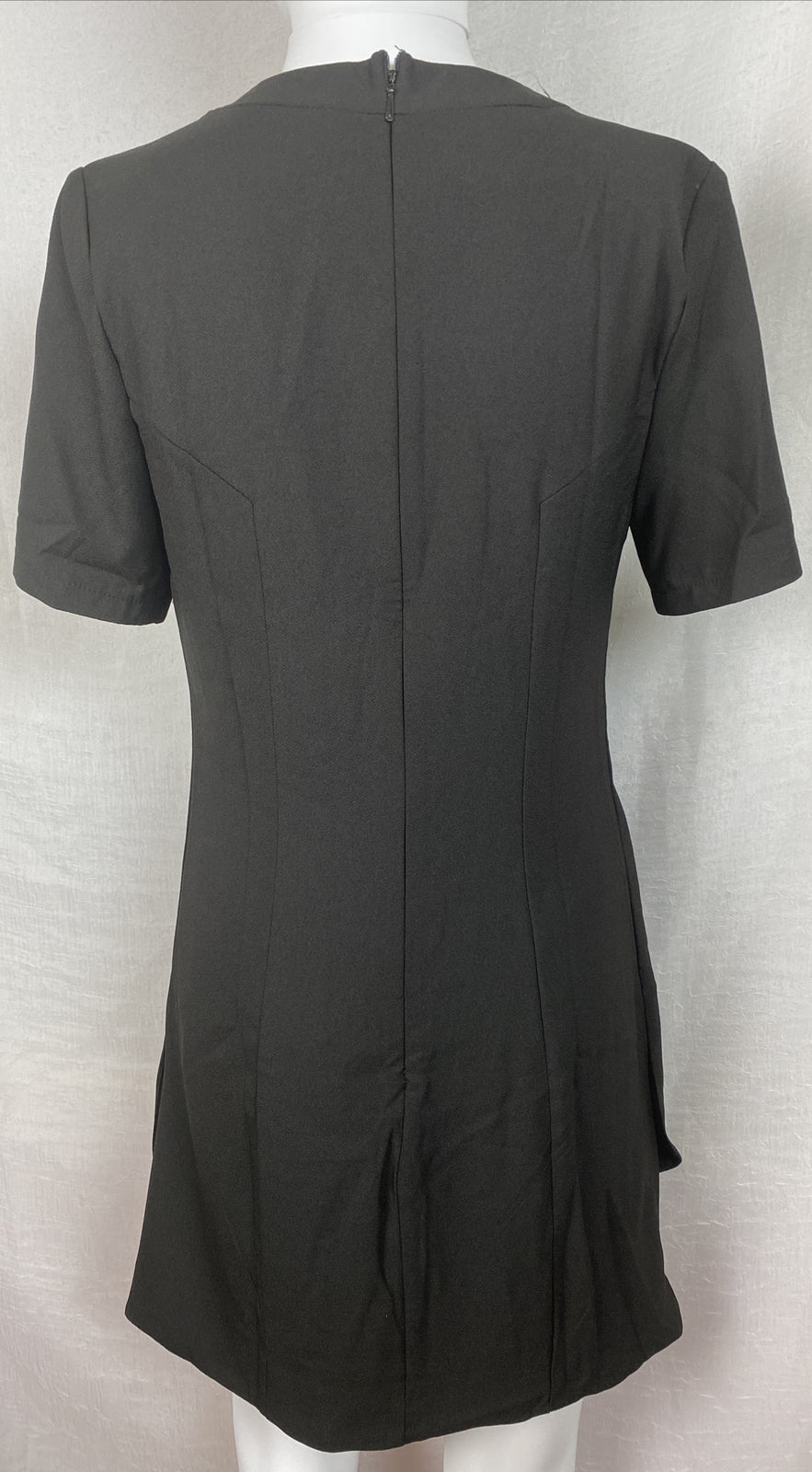 Mika & Gala Black Smart Causal Workwear Dress Size 8 In Good Condition F326
