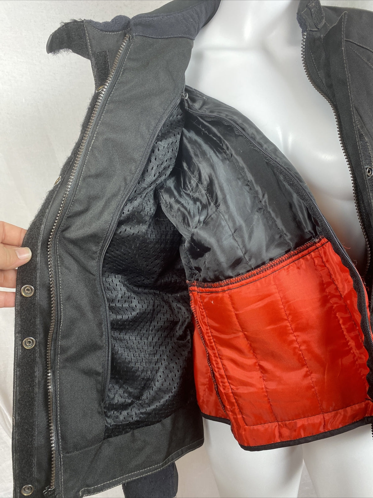 DRI Rider Apparel Motorcycle Long Sleeve Jacket Size 14 In Good Condition F349